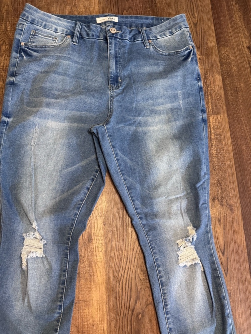 YMI CURVY FIT
Light Blue High-Rise Skinny Jeans - Picture 7 of 13